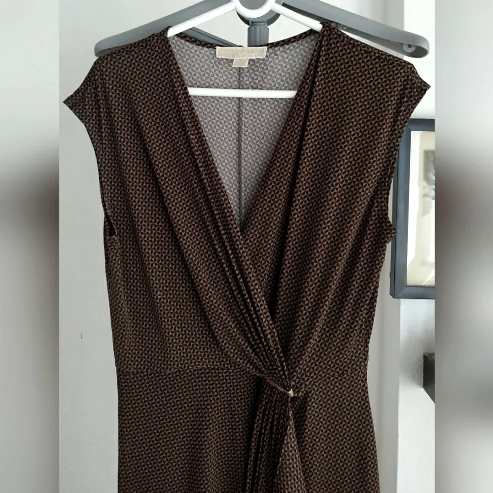 Michael Kors Drape Effect Dress - Picture 3 of 8